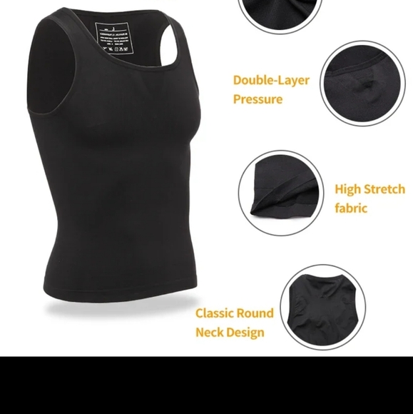 Men's Compression Tank Top - Picture 3 of 4